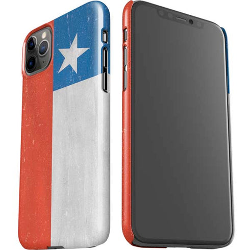 Chile Flag Distressed iPhone 11 Pro Max Lite Case